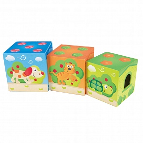 Кубики-пирамида Башня Дружбы (Hape, E0451_HP)